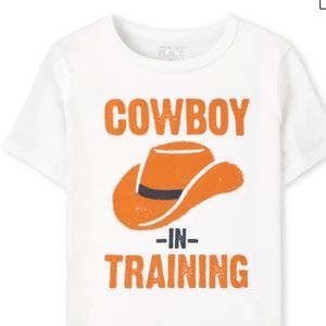 Baby And Toddler Boys Cowboy Graphic Tee - White size 3T